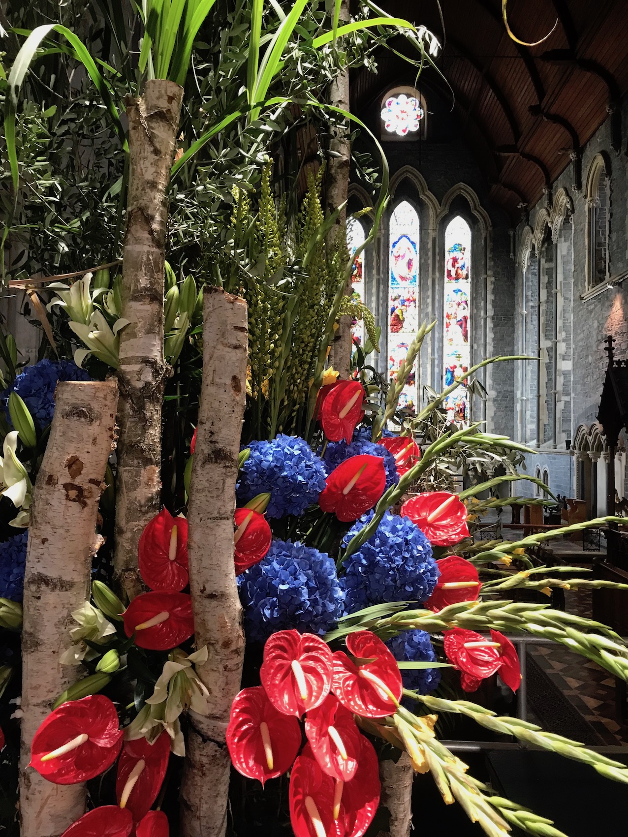 Kilkenny Arts Festival Flower Installations