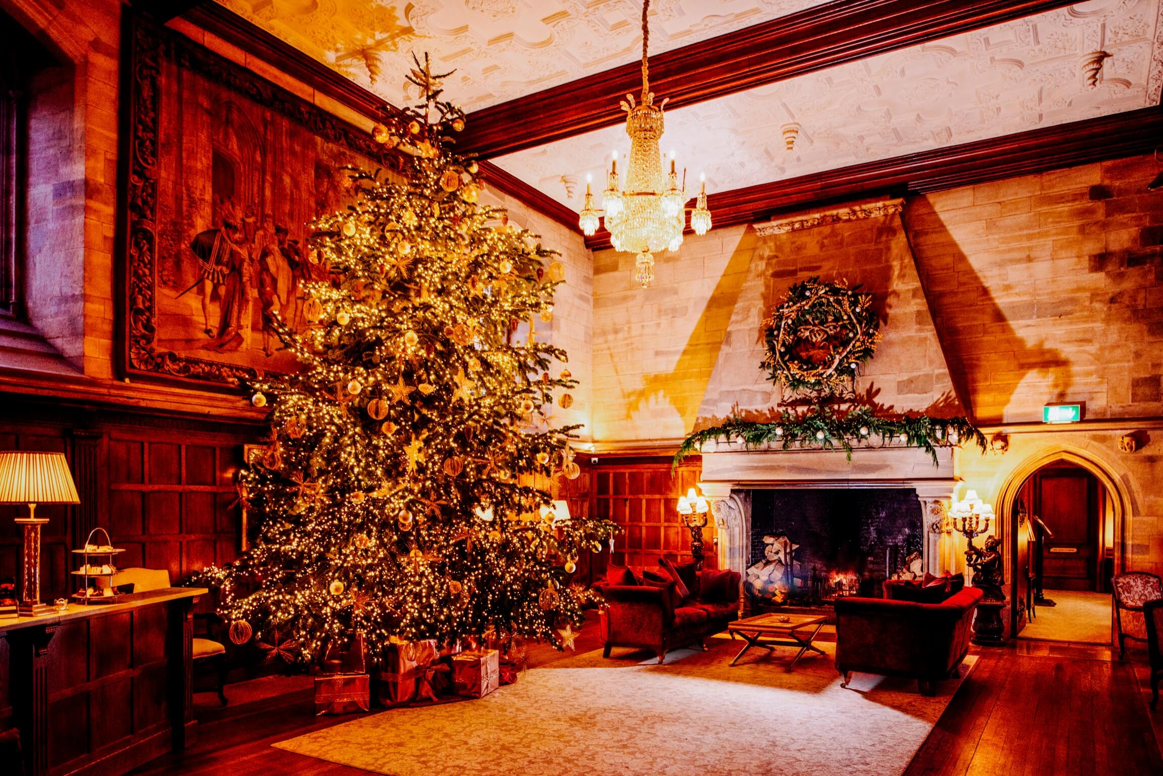 Waterford Castle Christmas Decor 2019