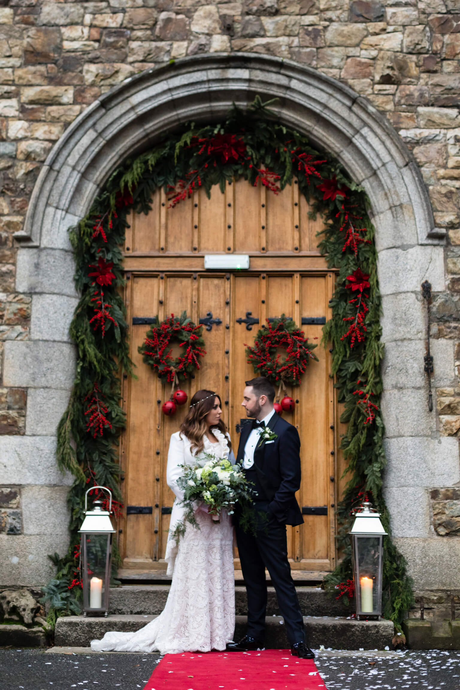 New Year's Eve Wedding at Waterford Castle – Jill & Joe