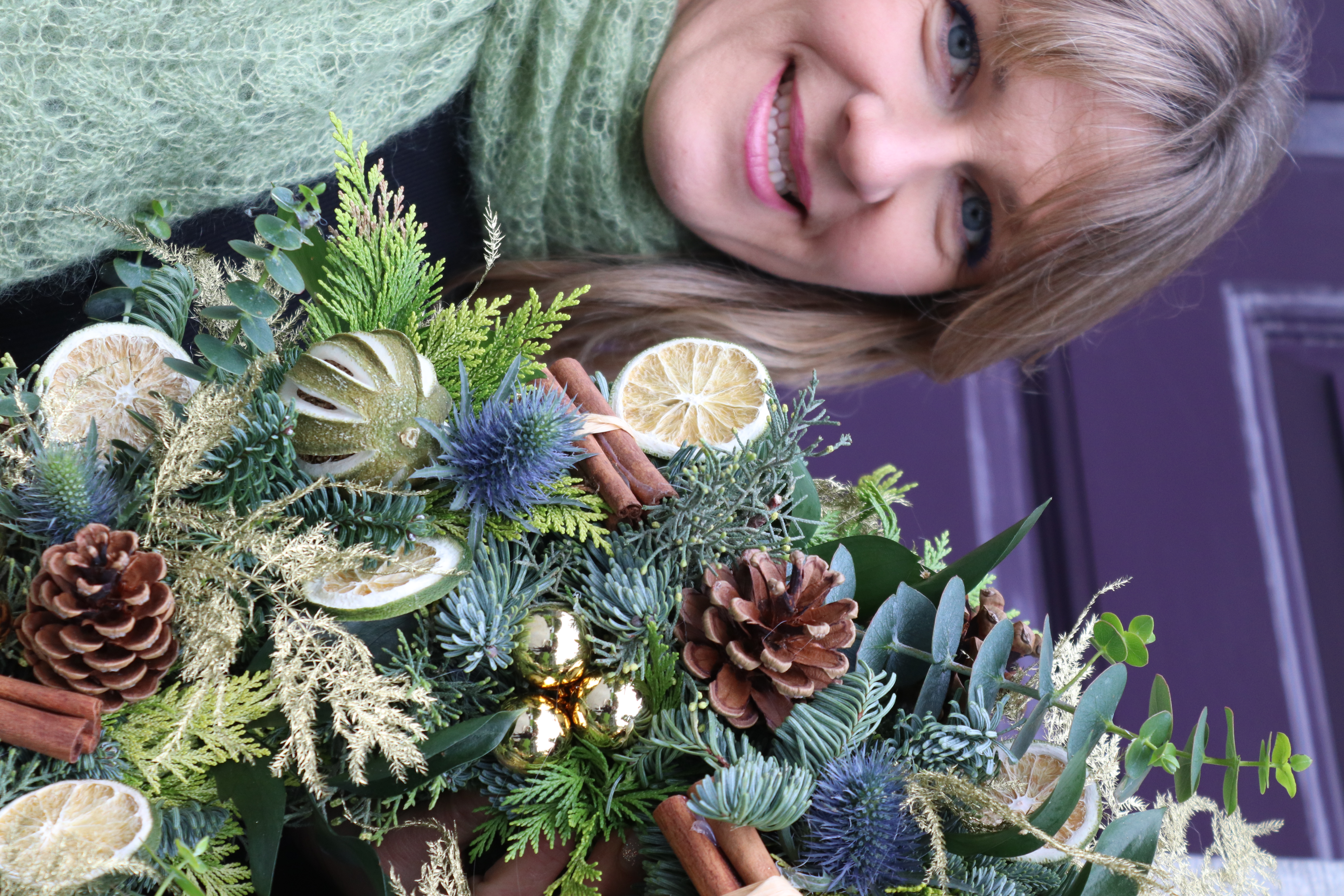 Luxury Seasonal Door Wreaths by Lamber de Bie